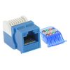 CAT 6 Toolless Keystone Jack Blue