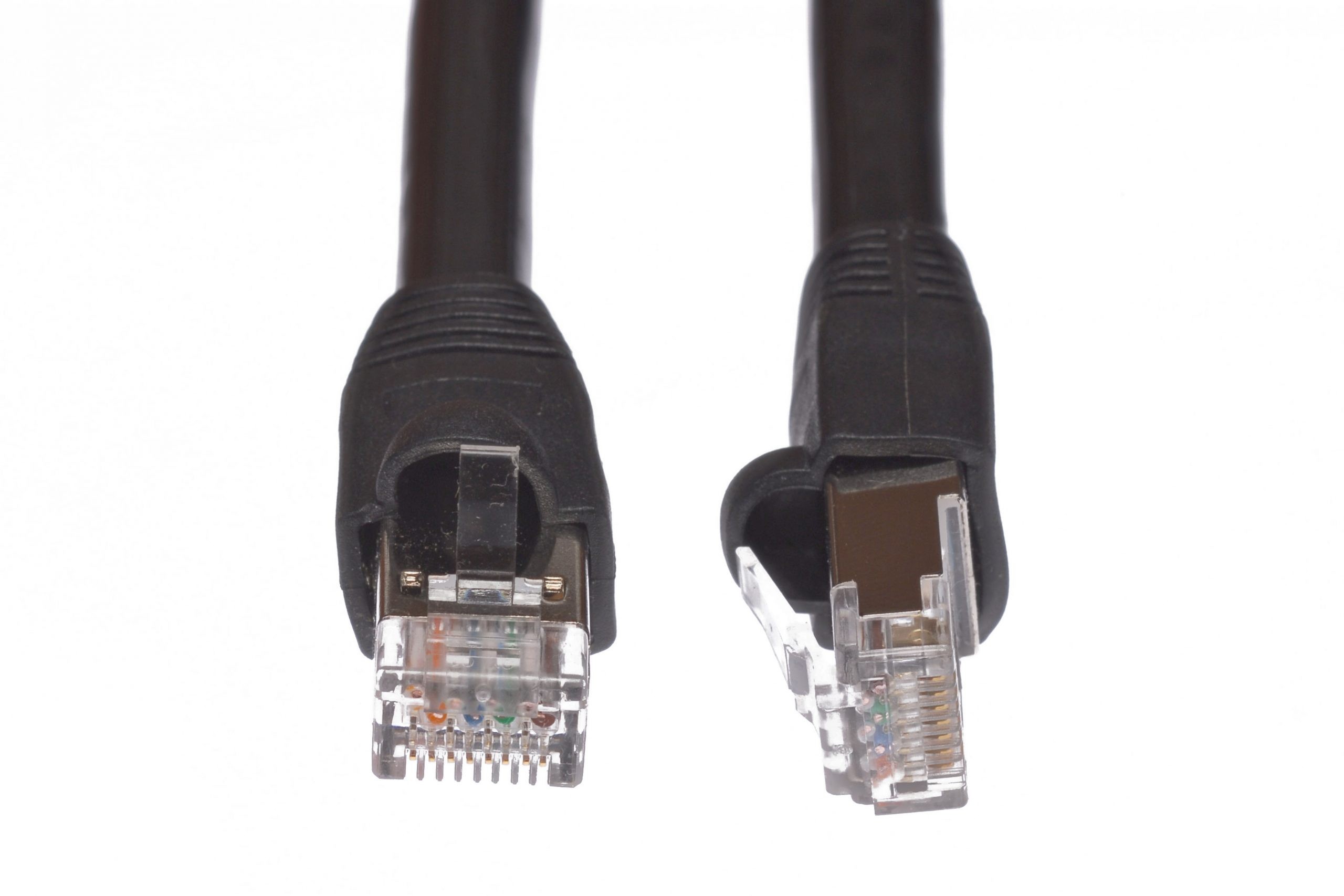 Outdoor CAT 6 Shielded UV Rated Patch Cord Made in USA Outdoor CAT 6
