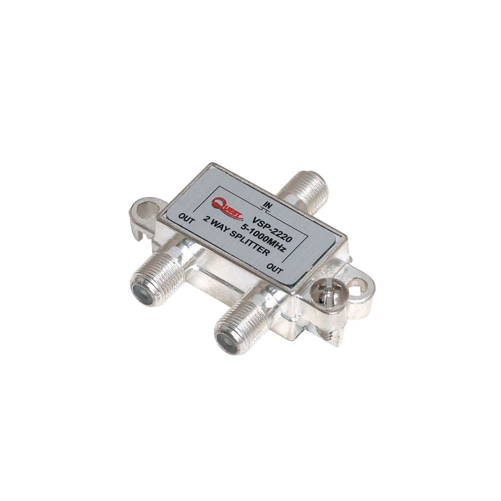 Catv Splitter, 2Way, Horizontal, 1Ghz American Teledata Store