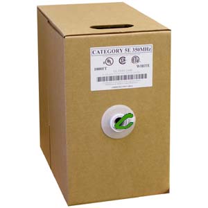 CAT 5E Green - 1000Ft Pull Box