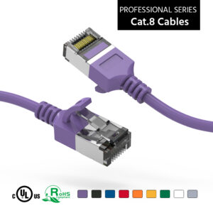 Cat 8 U/FTP Slim Cables