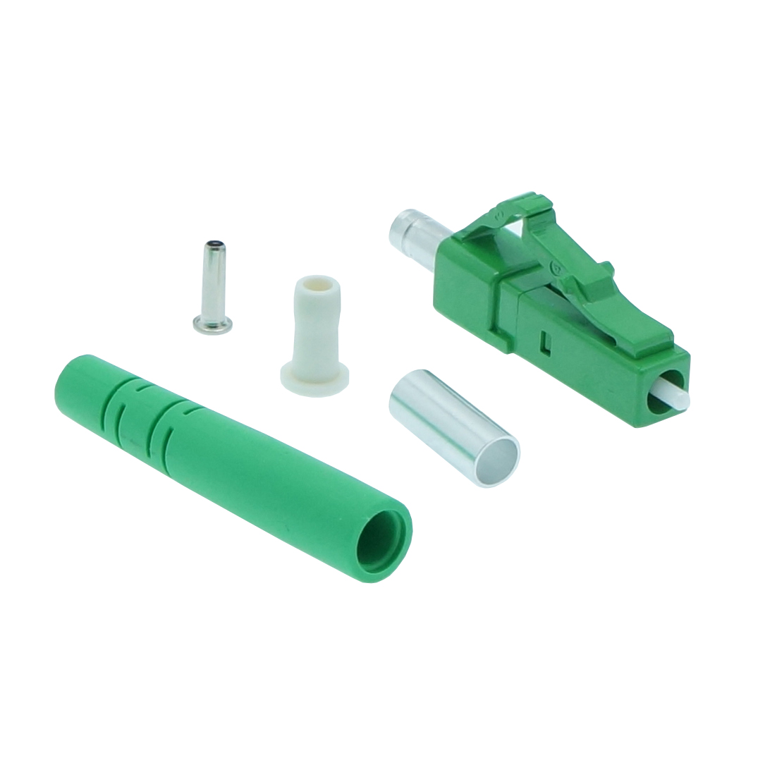 LC/APC Singlemode Simplex Connector 3.0mm Green (10pack) SKU ATDS105211 American Teledata Store