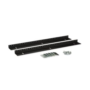 12U LINIER® Wall Mount Vertical Rail Kit - 10-32 Tapped