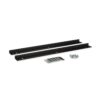 15U LINIER® Wall Mount Vertical Rail Kit - 10-32 Tapped