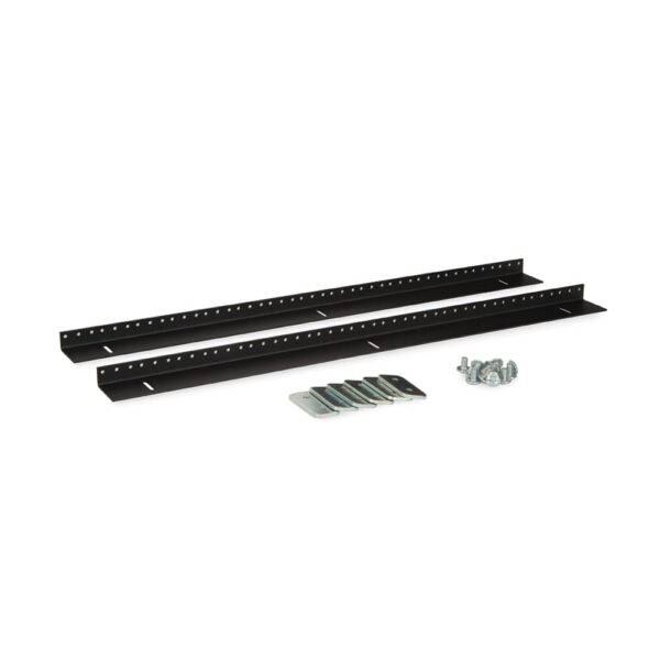 15U LINIER® Wall Mount Vertical Rail Kit - 10-32 Tapped