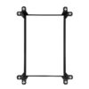 16U V-Line Wall Mount Rack - 18 Depth back