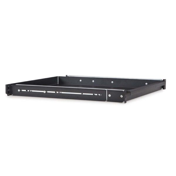 1U 20 Rack Mountable Sliding Shelf dimetric