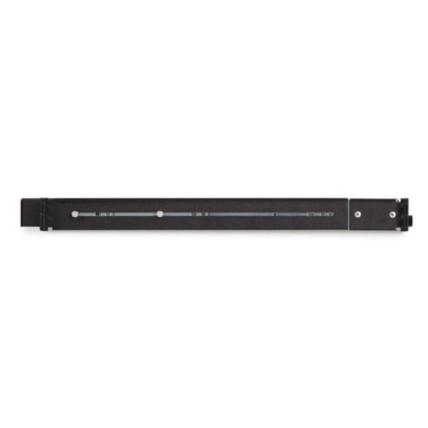 1U 20 Rack Mountable Sliding Shelf side