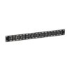 1U Flat Cable Lacing Panel - 10 pack isometric