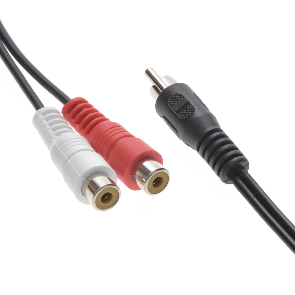 6inch RCA-Male to RCA-Female x2 SKU: ATDS202106 - American