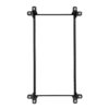 21U V-Line Wall Mount Rack - 12 Depth back