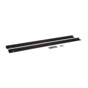 22U LINIER® Wall Mount Vertical Rail Kit - 10-32 Tapped