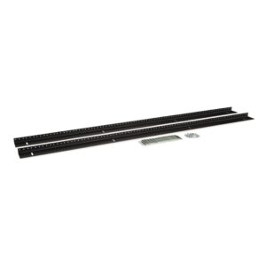 27U LINIER® Server Cabinet Vertical Rail Kit - 10-32 Tapped