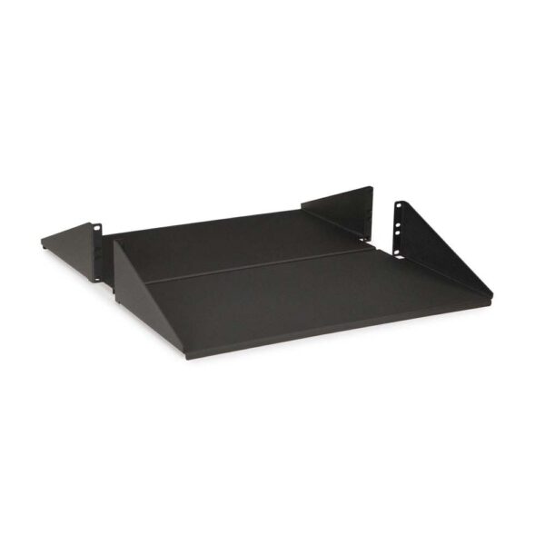 2U 2-Piece Telco Rack Shelf dimetric