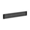 2U Flat Cable Lacing Panel - 10 pack isometric