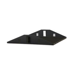 2U Vented Center Mount Shelf dimetric