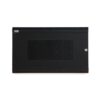 6U LINIER® Fixed Wall Mount Cabinet - Vented Door front