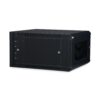 6U LINIER® Swing-Out Wall Mount Cabinet - Vented Door Dimetric