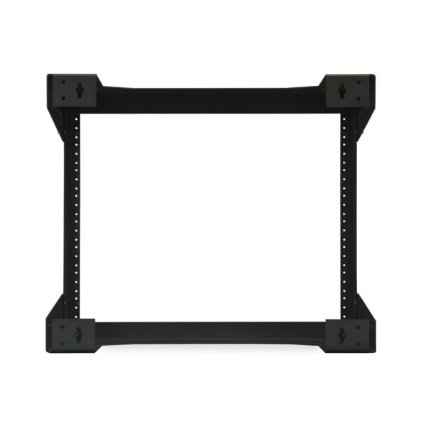 8U 18 Deep Open Frame Wall Rack back