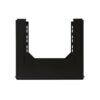 8U 18 Deep Open Frame Wall Rack top