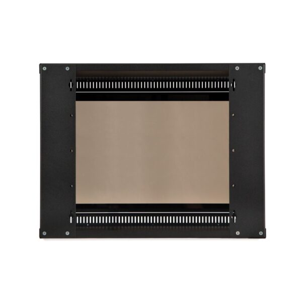 8U Security Wall Mount Cabinet - Back View