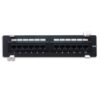 CAT 5E 12-Port Patch Panel - Front View