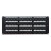 CAT 6 96-Port Patch Panel Rackmount - Front View