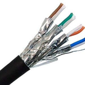 Outdoor/Indoor CAT 7 Solid Dual Shielded S/FTP 10Gbps Patch Cable - Made in USA Outdoor/Indoor CAT 7 Solid Dual Shielded S/FTP 10Gbps Patch Cord - USA Made Indoor/Outdoor CAT 7 Patch Cable - USA Made Indoor/Outdoor CAT 7 Patch Cord