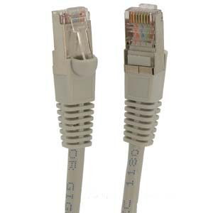 CAT.5E Gray Booted Patch Cable