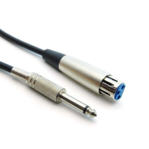 XLR to 1/4" Mono Cables
