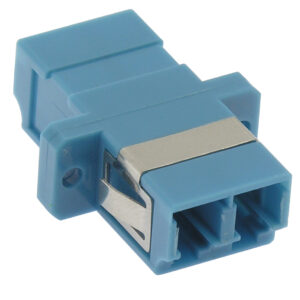 LC/UPC Singlemode Duplex Fiber Optic Coupler with Flange