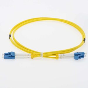 20m LC/UPC-LC/UPC Armored Singlemode Duplex Fiber Optic Cable