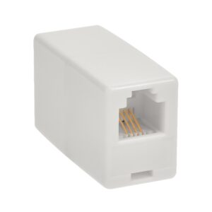 RJ11 Modular Inline Coupler Straight