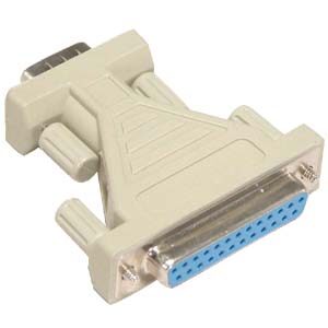 DB9-M/DB25-F Serial Adapter