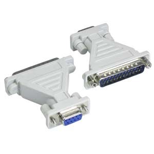DB9-F/DB25-M Serial Adapter